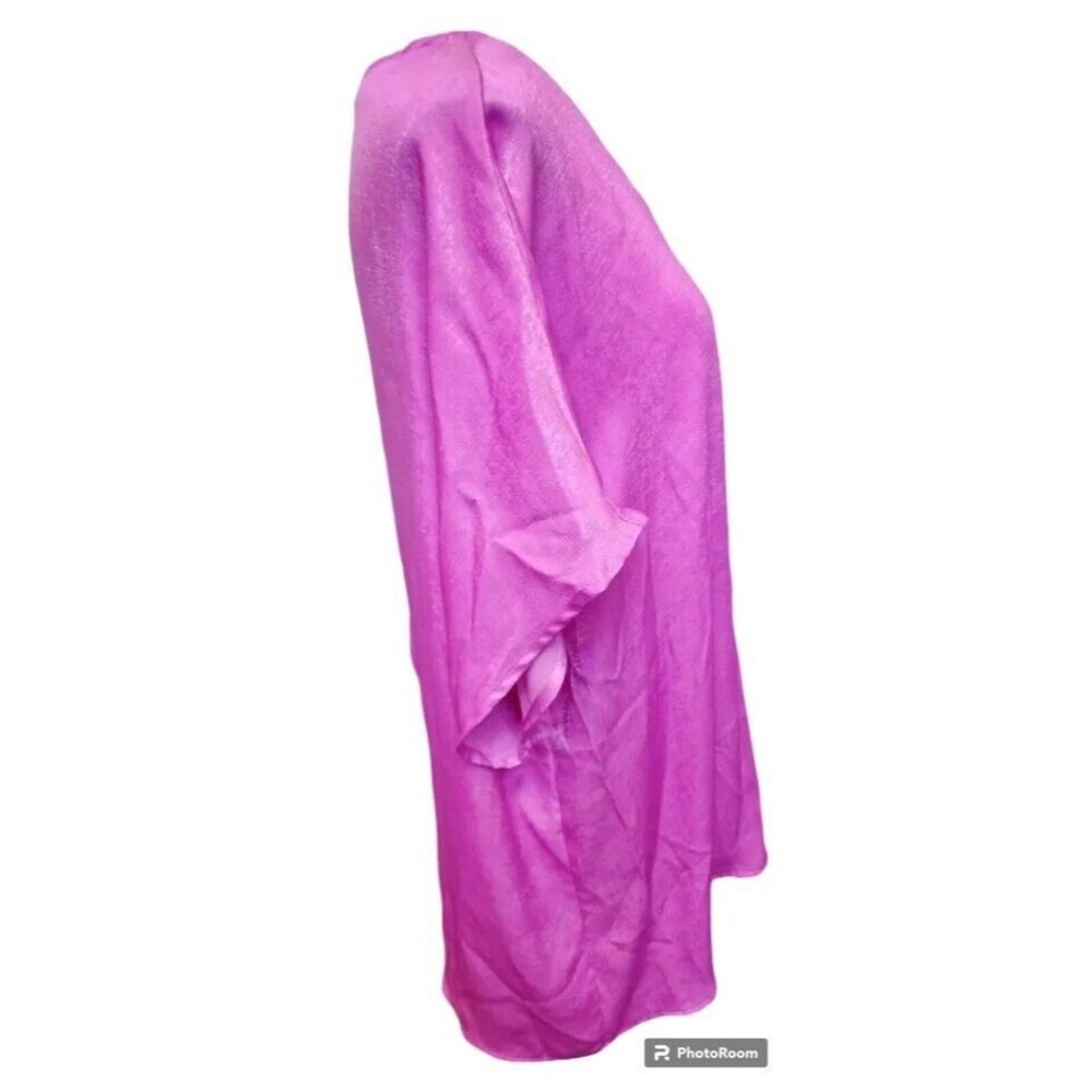 Andree By Unit 1x Silky Soft Mauve Top Flowy Ligh… - image 3